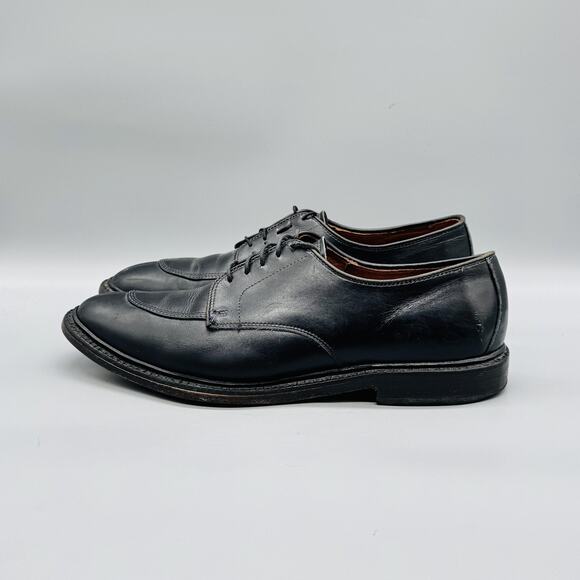 Allen Edmonds Shoes Mens 10.5 Black Leather Split Toe Derby Oxford Dress Classic main image 5